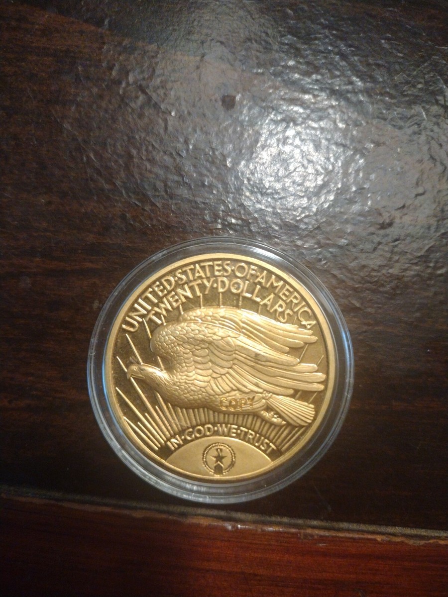 Copy 1933 Liberty Standing Walking 20 Dollar Coin United States