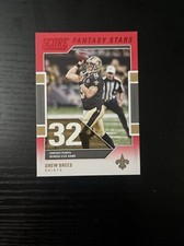 2017 Score - Fantasy Stars “red” #12 Drew Brees