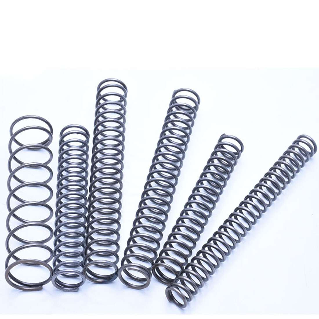 65Mn Wire Diameter 1.0 Mm Cylidrical Coil Compression Spring Return - Foto 3