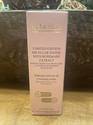 ECLAT SKIN Limit Ed Micellar Water Rosemary Extr Makeup Remover & Cleanser 100ml