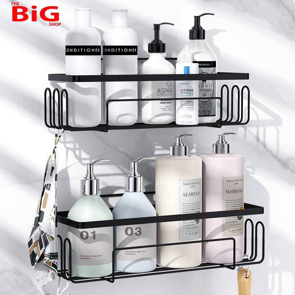 Shower Shelf , 2 Pack Self Adhesive Shower Caddy , Stainless Steel B eBay