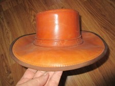 NICE Soft Leather Cowboy Hat - Large - NOW 1/2 OFF  