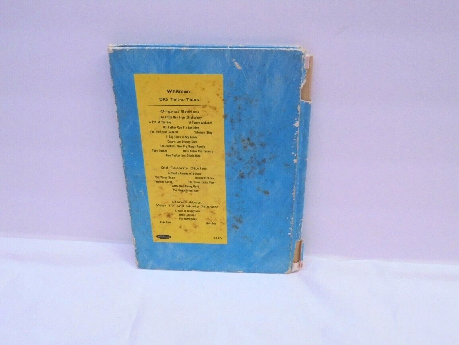 Vintage 1965 The Flintstones Picnic Panic Book Hardcover eBay