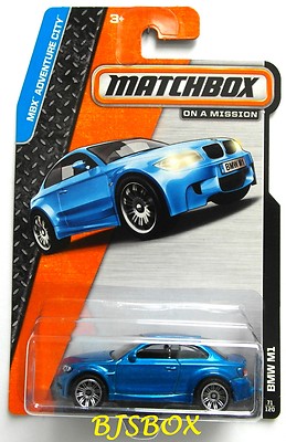 Matchbox 2014 BMW M1 Blue Beamer Car MBX Adventure City #71 New