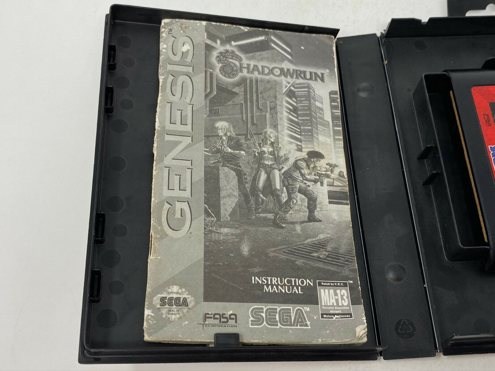 Shadowrun (Sega Genesis, 1994) Complete in Box with Manual - CIB TESTED GUC  10086013528