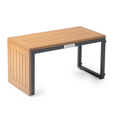 Ash & Ember Caspian C-Style End Table, 27.5 x 14 x 15