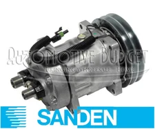 Sanden 4308, 4807 A/C Compressor w/Clutch for APU & Refrigeration Units - EW OEM
