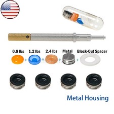 US Dental Universal Implant Retention Caps Metal Housing Set Remove Core Tool