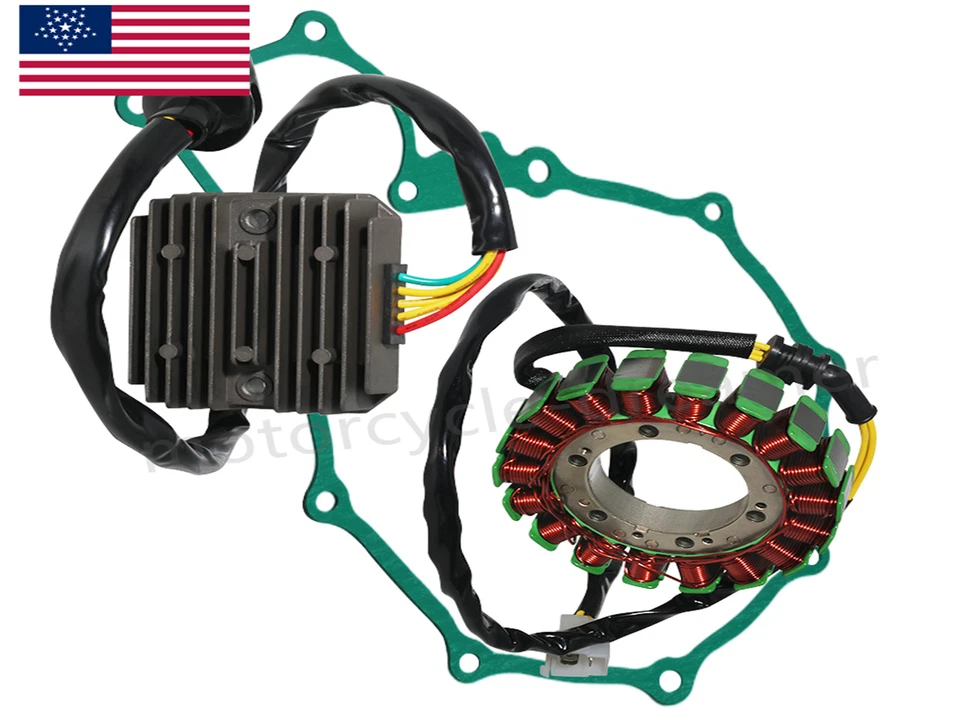 Regulator Stator+Gasket For HondaVT750DC Black Widow/ Shadow/Shadow Spirit 01-03 Foto 2 de 4