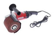 SATINATRICE 1400W, MACCHINA LUCIDATRICE 500-3000RPM, ROTOLI 100x120MM, LEVIGA...