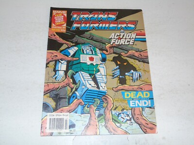 The TRANSFORMERS & ACTION FORCE Comic - No 245 - Date 25/11/1989 - Marvel Comic