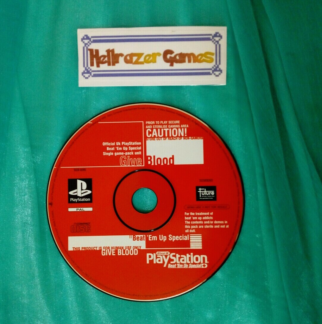 PlayStation special demo Beat em up , Give Blood, ps1 disc tested, fast  post 5024866323009 | eBay
