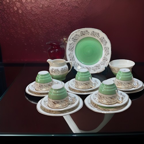 royal tudor ware antique tea set - Picture 7 of 15
