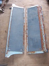 1968 Dodge Coronet Station Wagon Rear Cargo Area Metal Covers Doors Oem