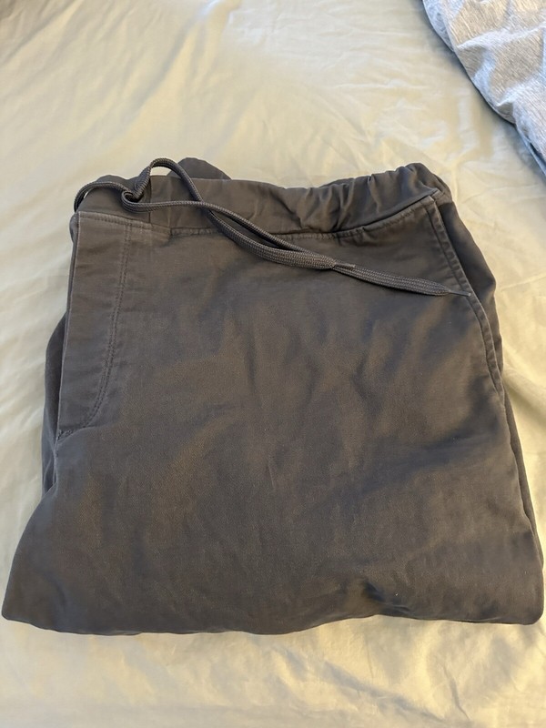 Goodfellow and Co Men's Athletic Fit Chino Jogger Pants Gray 2XL