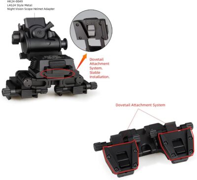 Pont Binoculaire En Alu SKETIR - Double 14 Bras Pliant, Pour NVG (Neuf)