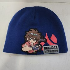 BAKUGAN BATTLE BRAWLERS Beanie Cap Unisex Reversible Ski Hat One Size Fits All.