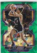 2022 Prizm WNBA FANATICS Green CRACKED ICE #88 Kia Nurse - Phoenix Mercury