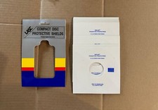 LAST Compact disc protective shields. New. 19 count.