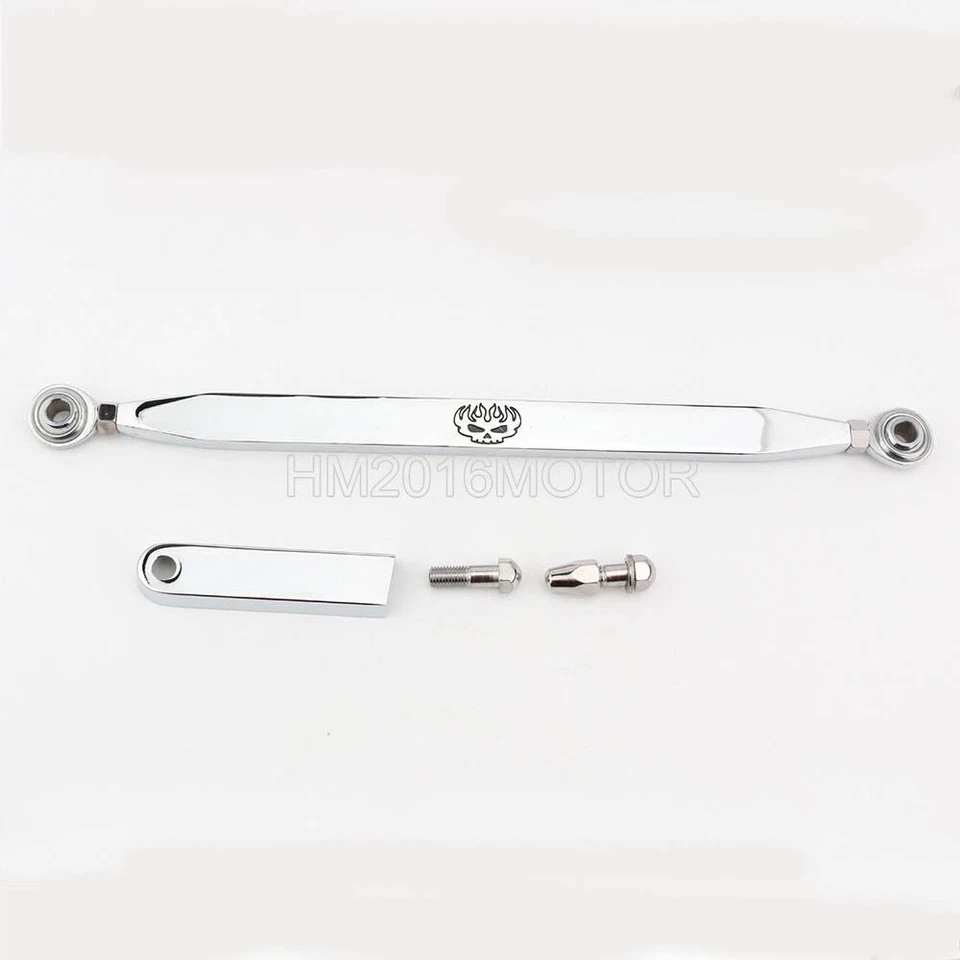 Enlace de cambio de marchas cromado para motocicleta Harley-Davidson Softail Street Glide Foto 3 de 4