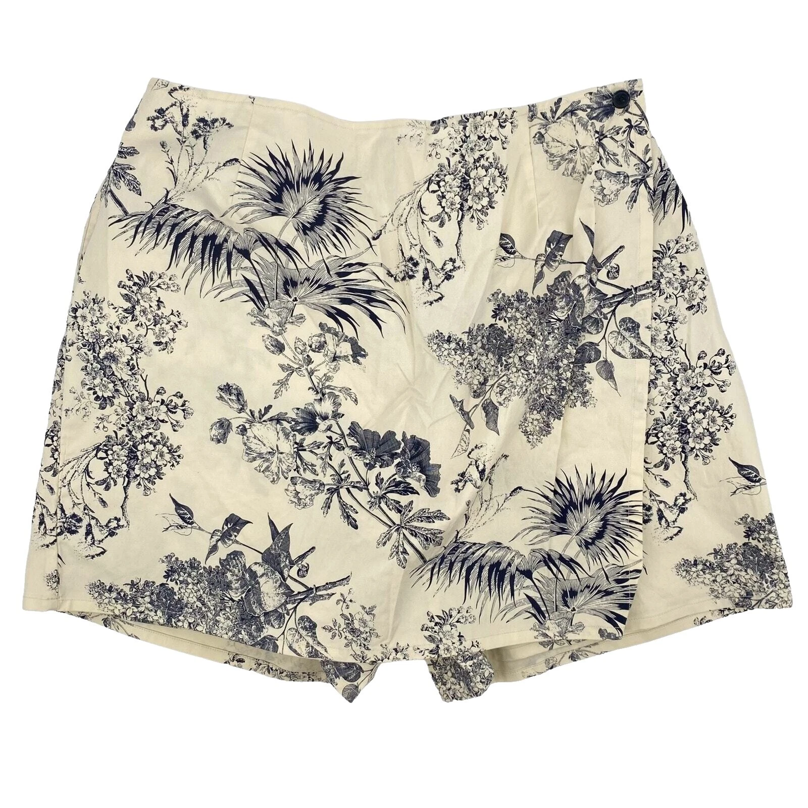 Faldas Denim & Co. Algodón Floral para De mujer