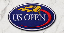 10 US OPEN TENNIS EMBROIDERED IRON ON PATCH 3.5"X2" FREE SHIPPING
