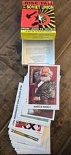 1992 ECLIPSE THE RISE AND FALL OF THE SOVIET UNION 36 CARD SET CASTRO LENIN MARX
