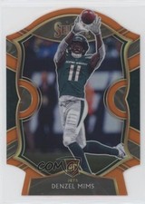 2020 Panini Select Concourse Orange Prizm Die-Cut Denzel Mims #63 uk2