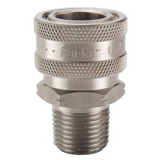 PARKER SST-6M Quick Connect,Socket,3/4",3/4"-14 31A973