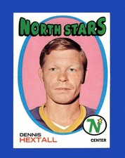 1971-72 Topps Set-Break #128 Dennis Hextall NR-MINT *GMCARDS*