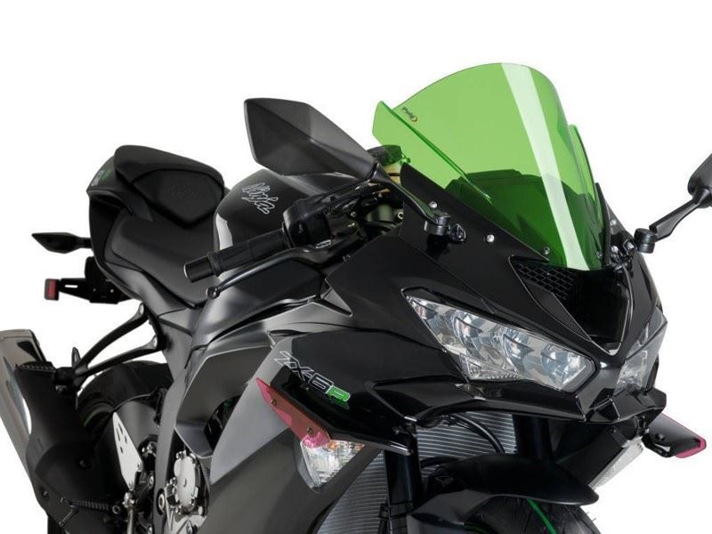 Puig Red Sport Downforce Spoilers Kawasaki ZX-6R 636 2018-2023