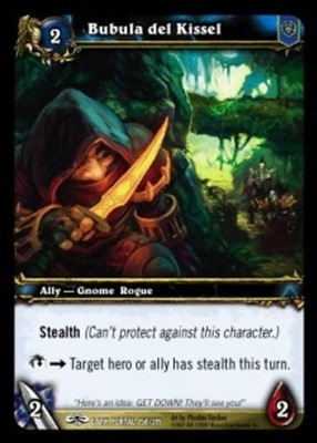 Bubula del Kissel - Through the Dark Portal - World of Warcraft TCG