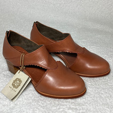 Bali Elf Rain Kiss Tacón Botines Hechos a Mano Mujer Zapatos Tacón Cremallera Cordobés Talla 10.5