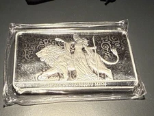 2024 Una And The Lion Royal Mint Silver 10 oz Sealed Bar w/ Capsule and Pouch