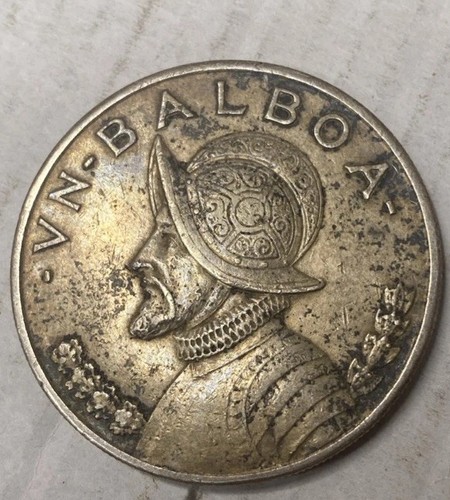 Panama 1934 Balboa Siver Coin