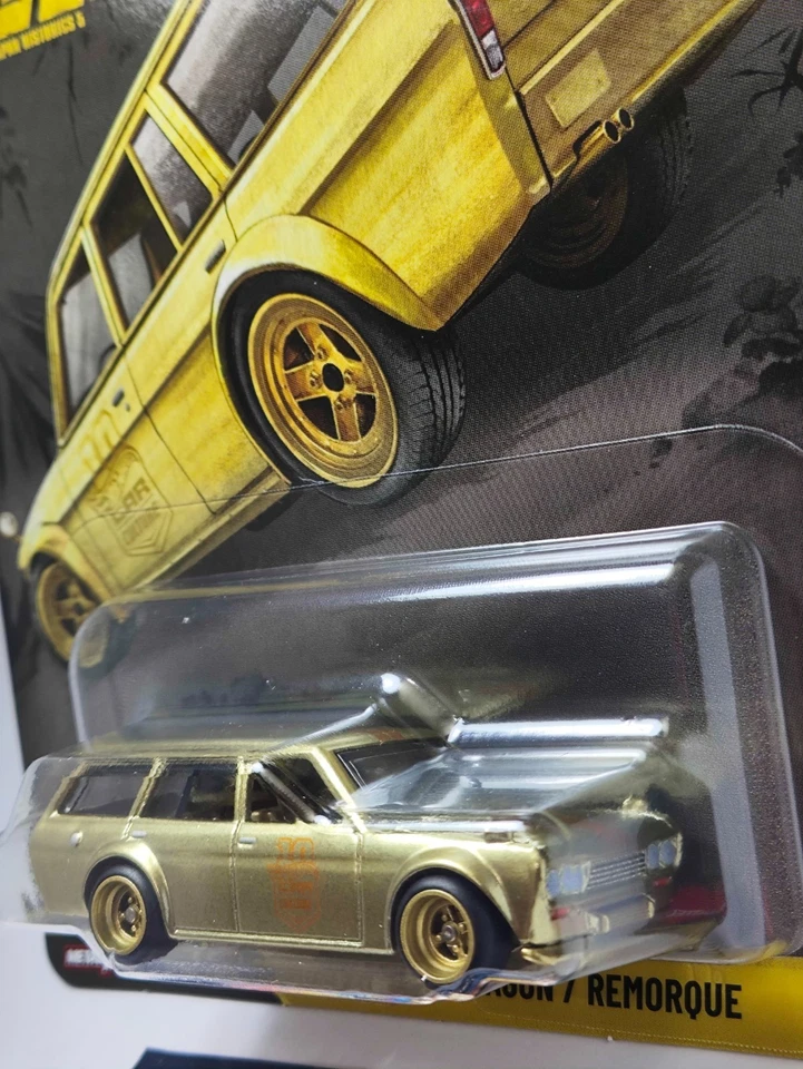 Hot Wheels 2026 NEW Premium Japan Historics 5 (JH5) Datsun 510 Wagon Chase 0/5 - Image 3 of 4