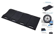 Tire Saver Ramps Rubber Material Anti-Slip Pad Design,Car Tire Wheel 4 Pack
