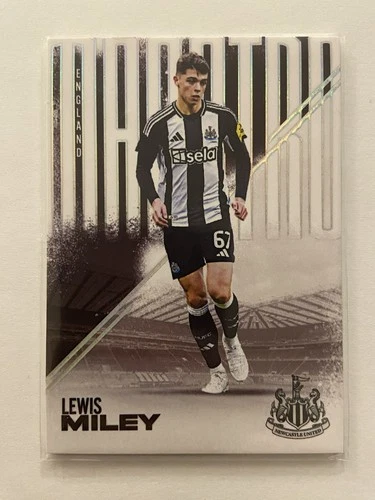 2024-25 Futera FX Newcastle United Lewis Miley 1/1 England Maestro One of One