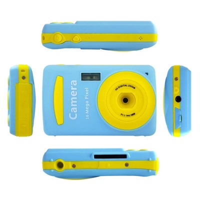 2.4 Inch 16MP 720P Mini LSR Cam Digital Camera for Kids Baby Cute Cartoon Multif