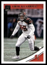 KWON ALEXANDER #271 2018 Panini Donruss Tampa Bay Buccaneers NM