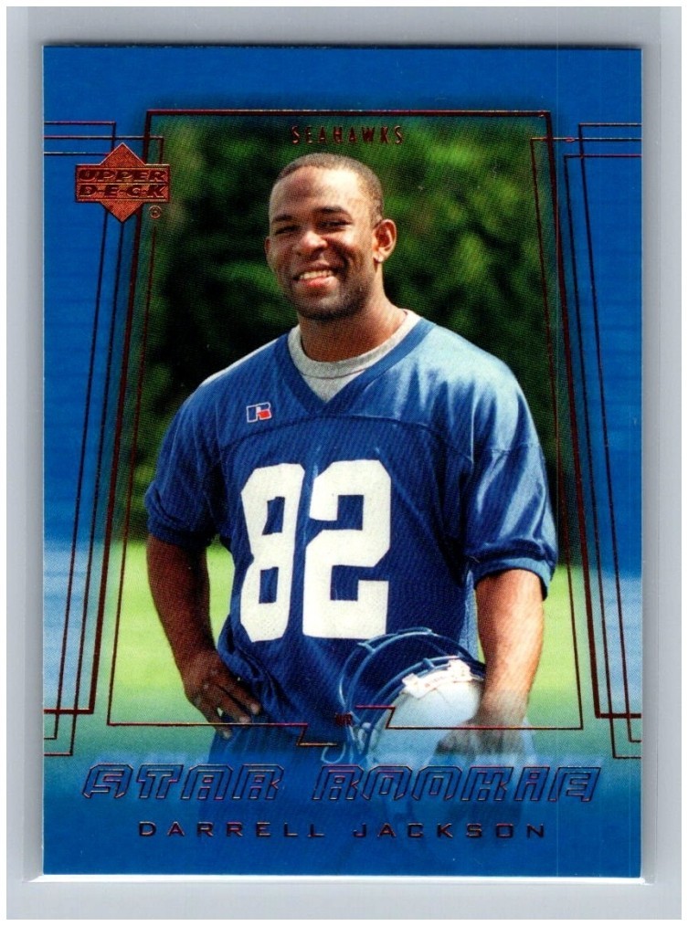 2000 Upper Deck Darrell Jackson RC #231 Star Rookies Seattle Seahawks Football