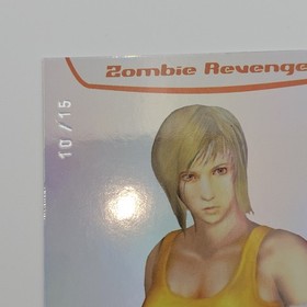 Zombie Revenge #167 Numbered 10 / 15 Sega Dreamcast Trading Cards LRG Foil
