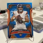2024 Topps Resurgence - Rookies Bo Nix #125 Blue & Orange Spark Refractor (RC)