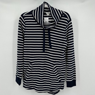J Crew Womens Preppy Nautical Top Size S Striped Sailor Old Money Coastal