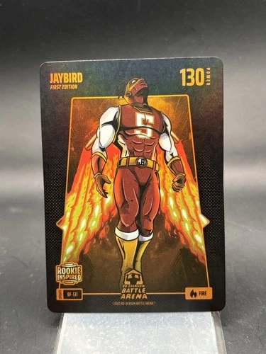 Jayden Daniels JAYBIRD Foil Bo Jackson Battle Arena Update Fire BF-131 2025