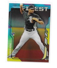 2014 Topps Finest Marcus Semien ORANGE Refractor RC /25