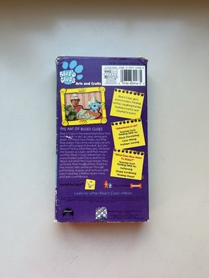 Blue's Clues Arts and Crafts VHS Tape 1998 Nick Jr. | eBay