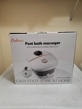 Collapsible Foot Spa Bath Massager with Heat, Bubbles, Pedicure Foot Spa