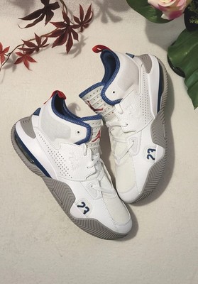 Jordan Stay Loyal 2 White Blue Red - Unisex - Größe: 45,5   