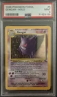 1999 Pokemon TCG Fossil Gengar Holo Rare 5/62 Unlimited PSA 9 English HP 80